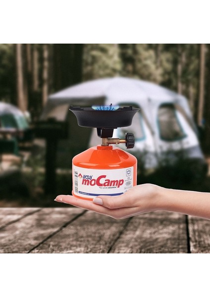 Doldurulabilir Iksa Kamp Ocağı-Mini Piknik Tüpü-Kamp Kartuşu