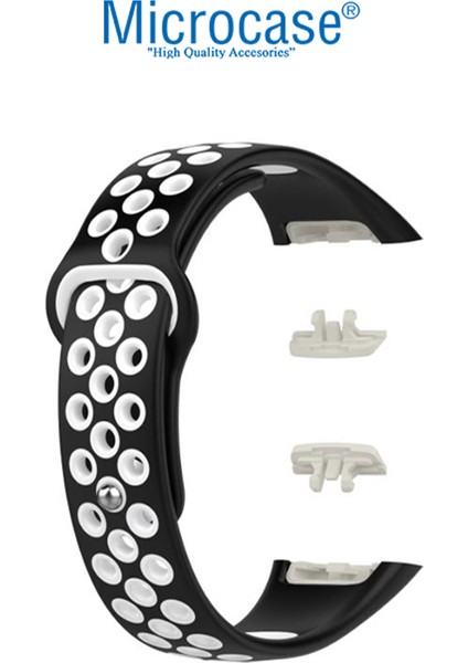 Huawei Band 6 / Honor Band 6 Için Delikli Silikon Kordon Kayış - KY53 fırsatları
