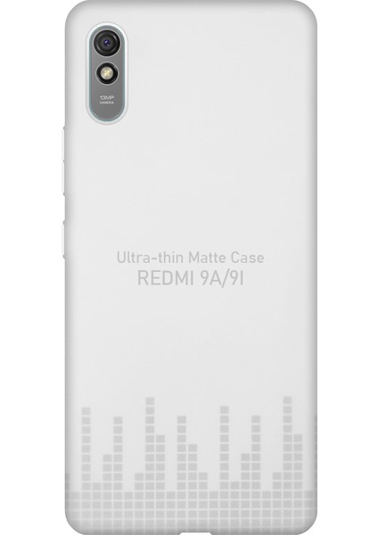 Xiaomi Redmi 9A Kılıf Kamera Korumalı Mat Ultra Ince Kapak