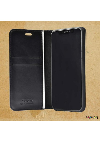 Samsung Galaxy M32 Kılıf Kar Deluxe Kapaklı Cüzdanlı Kılıf Siyah