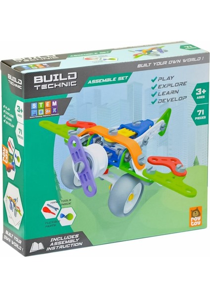 Roy Toys 4100100-2 Yap Boz Araçlar Sök Tak