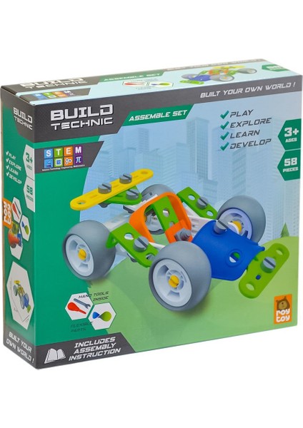 Roy Toys 4100100-1 Yapboz Araçlar Sök Tak