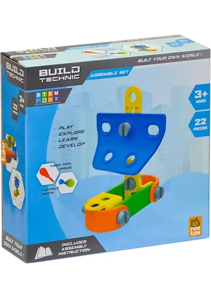 Roy Toys 4100101-2 Yapboz Araçlar Sök Tak