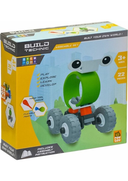 Roy Toys 4100101-1 Yapboz Araçlar Sök Tak