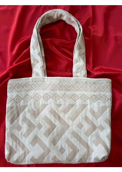 Zigzag Desenli Omuz Çanta
