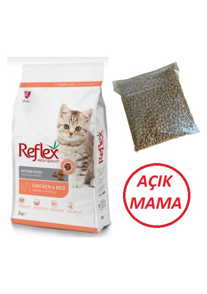 Tavuklu ve Pirinçli Yavru Kedi Maması 1kg