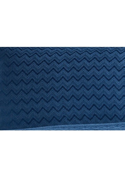 Odesa Bambu Jakar Kumaş Indigo Ikili Oksford 60X80CM Yastık Kılıfı -1329