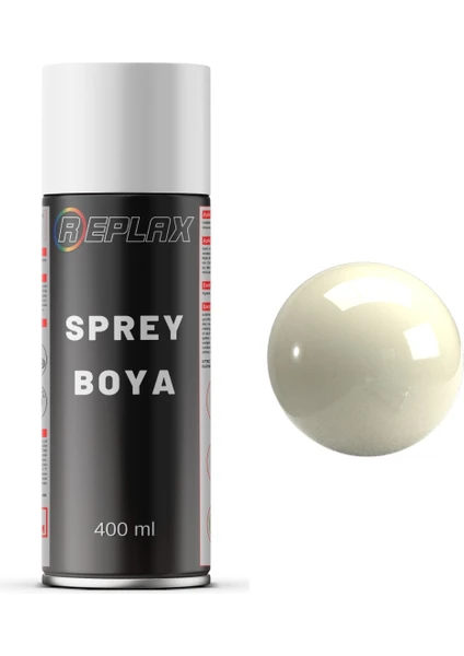 Ahşap Boyası Kırık Beyaz Sprey Boya 400 Ml