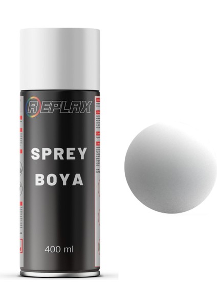 Bisiklet Boyası Mat Beyaz Sprey Boya 400 Ml