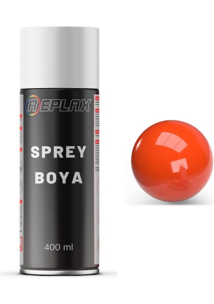 Demir Boyası Turuncu Sprey Boya 400 Ml