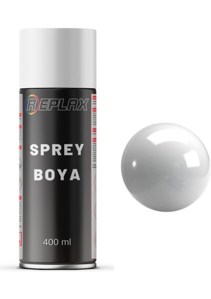 Cam Boyası Açık Gri Sprey Boya 400 Ml