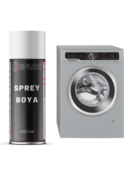 Inox Çamaşır Makinası Sprey Boya 400 Ml