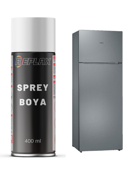 Inox Buzdolabı Sprey Boya 400 Ml