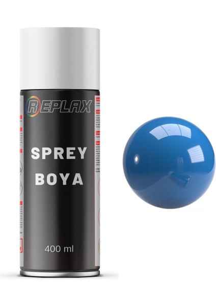 Motorsiklet Boyası Açık Mavi Sprey Boya 400 Ml