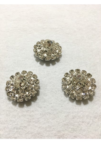 Taşlı Düğme Kaban ve Ceket Düğmesi / Mantar Model / 3 Lü Set