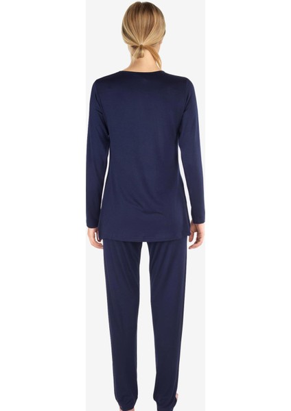 59523 Lacivert Pijama Takımı
