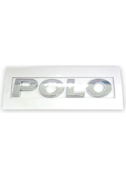 Vw Volkswagen Polo 2010-2017 Arka Bagaj Kapağı Polo Model Yazısı 6R0853687A