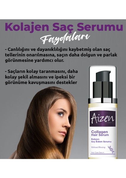 Saç Bakım Serumu Collagen Hair Care Serum