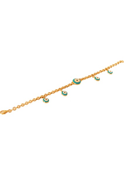 Adil Idil Kuyumculuk 14 Ayar Nazar Boncuk Sıralı Künye fiyatları