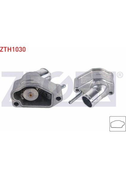 Opel Astra F 1.8 - 2.0 1991-1998 Termostat Komple 92 C 1338079