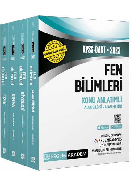 2023 KPSS ÖABT Fen Bilimleri Konu Anlatımlı