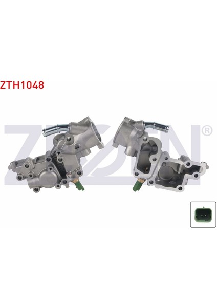 Cıtroen C2 1.4 2003-2009 Termostat Gövdesi Müşürlü Alüminyum 1336.P9