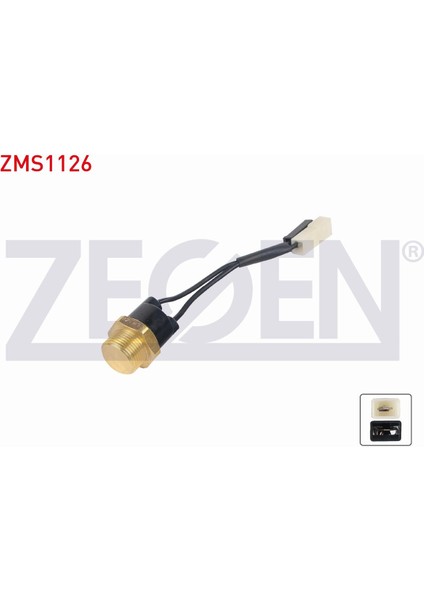 Dks 1993-2002/ Fıat Uno 1983-1993 Fan Müşürü Kablolu Kışlık 87-92 Derece