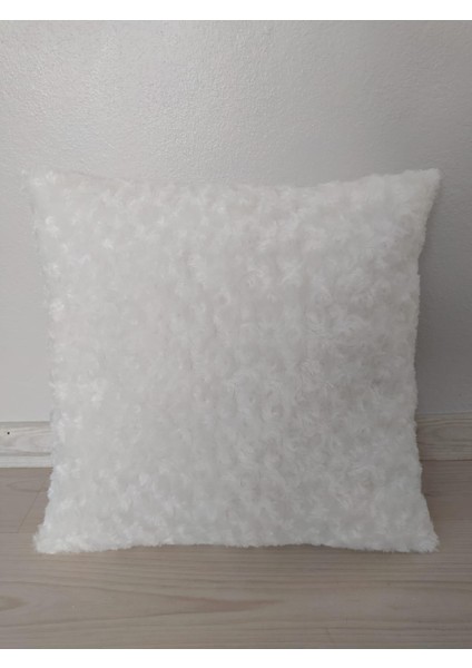 Peluş Kırlent Kılıfı Gül Desenli Ithal Kumaş modelleri