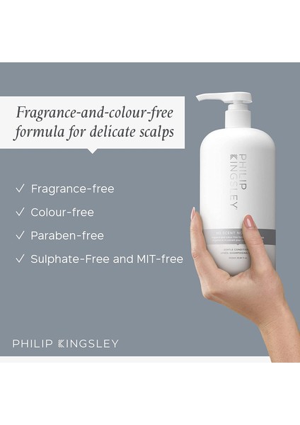 No Scent No Colour Conditioner - Sülfatsız Kokusuz ve Renksiz Hassas Ciltlere Özel Saç Kremi 1000ML