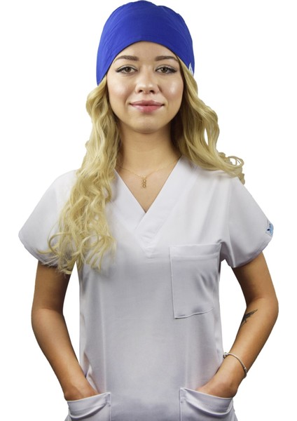 Saks Mavi Doktor Hemşire Hastane Medikal Cerrahi Bone