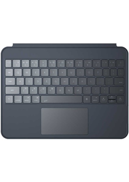 Apple iPad Pro 12.9 2022 M2 Uyumlu Benks KB02 Kablosuz Klavyeli Kılıf Bluetooth Trackpad Keyboard