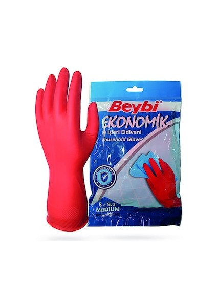 Ekonomik Lastik Eldiven 10-10,5 Bulaşık Eldiveni