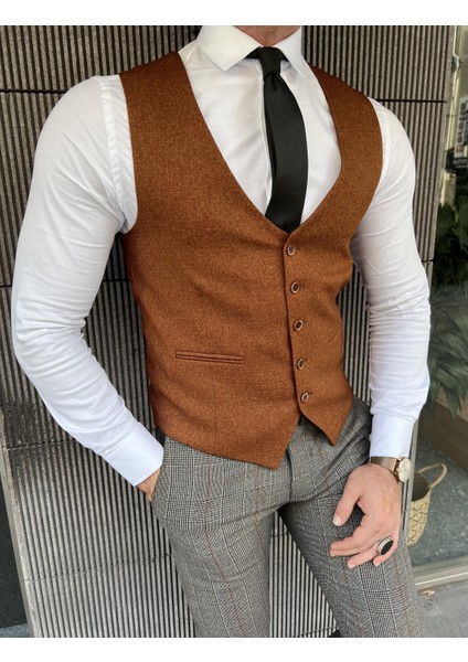 Süper Slim Fit Yelek