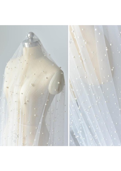 Gelin Duvak Incili Kumaş Incili Gelin Duvak Kumaşı 1 M En 1,5 M fiyatları