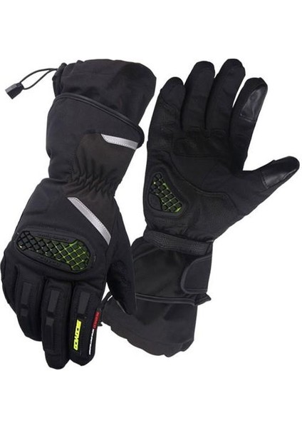 MC48 Kevlar Siyah Motosiklet Eldiven