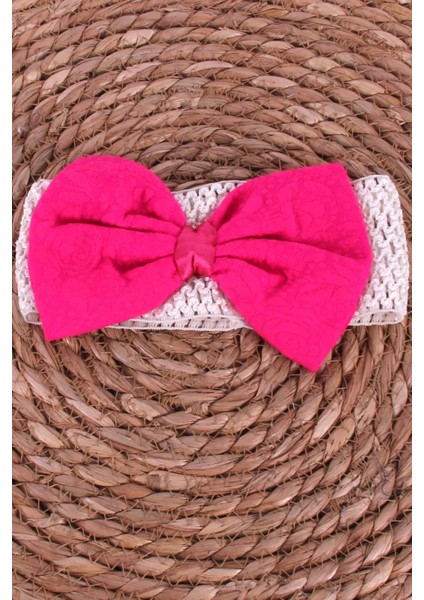 Kız Çocuk Bandana Fuşya 175MM