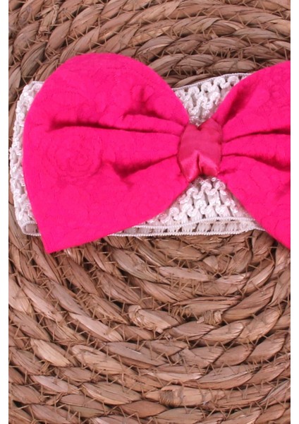 Kız Çocuk Bandana Fuşya 175MM