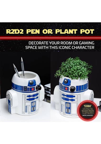 Star Wars R2-D2 Kalemlik ve Bitki Saksısı