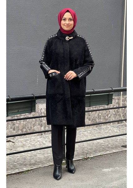 EkshiButik Angora Kap 0011 Siyah
