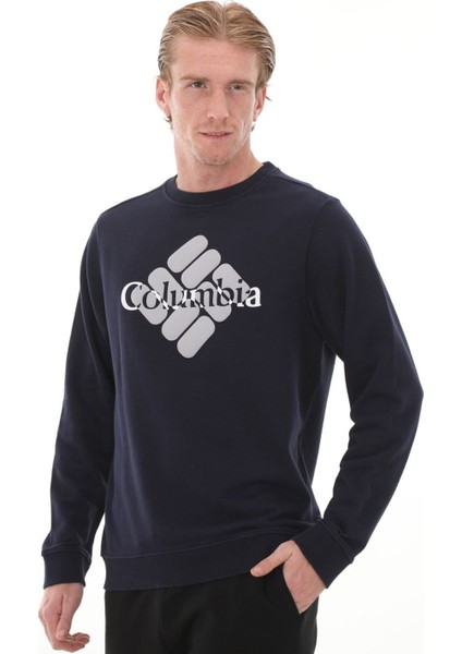 Csc M Centered Gem Crew Lacivert Sweatshirt fiyatları