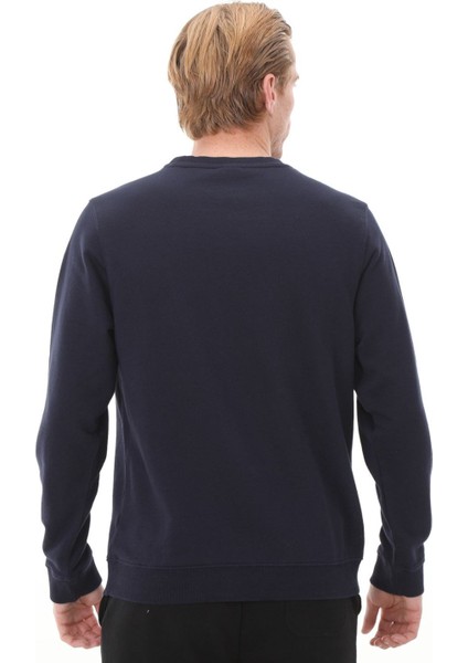 Csc M Centered Gem Crew Lacivert Sweatshirt modelleri