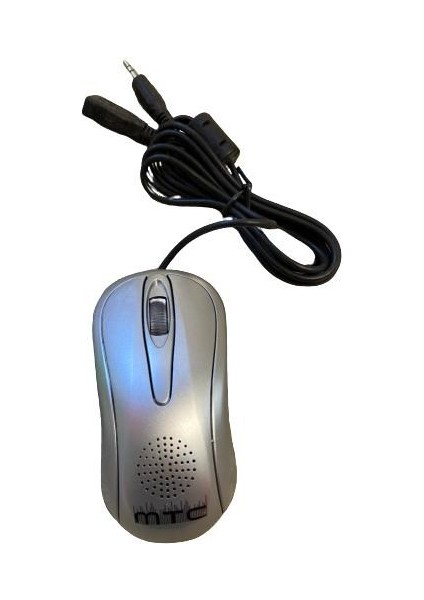 Hoparlöerlü Mouse Kablolu Speaker Gri Mouse Mtc SW-303