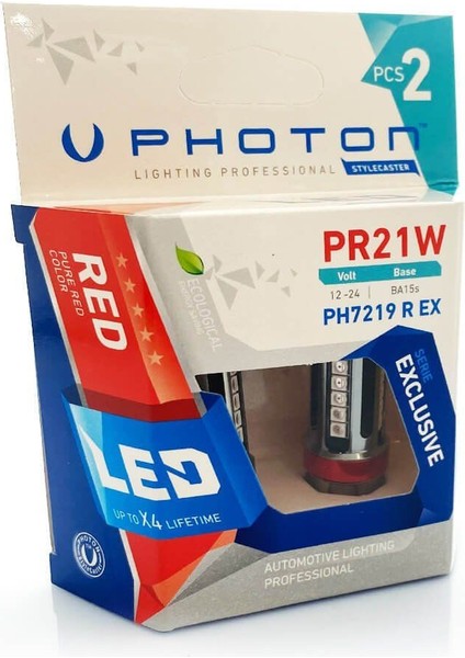 P21W Red (Kırmızı) Exclusive Serisi PH7219 R Ex fırsatları
