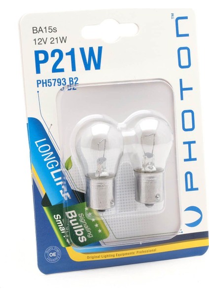 Blister Minyatür Serisi P21W PH5793 B2