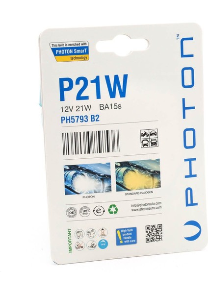Blister Minyatür Serisi P21W PH5793 B2 fiyatları