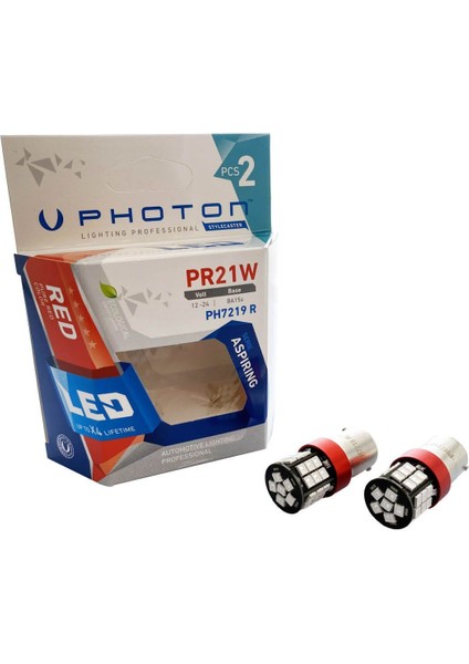 P21W Red 93 PH7219 R