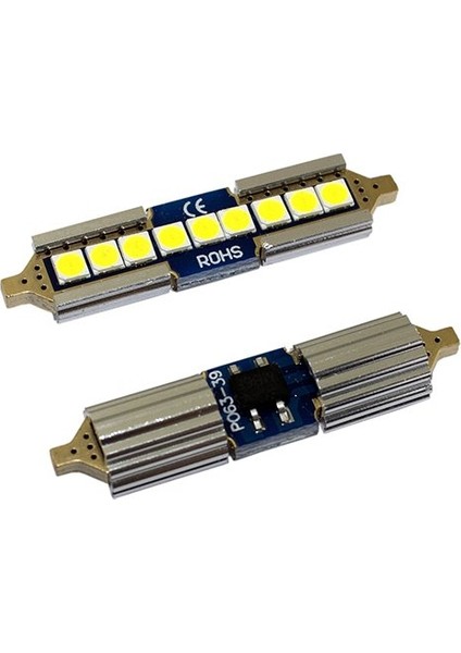 LED Ampul Sofit Süper Canbus'lı Beyaz 2'li Set 12V / LAAM636