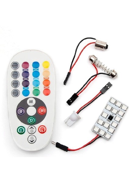 Tavan Lambası 18 Smd Rgb LED 16 Renk Animasyon 12V/LATV104