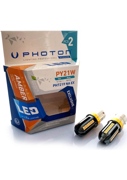 P21W Amber (Turuncu) Exclusive Serisi PH7219 Na Ex indirimleri