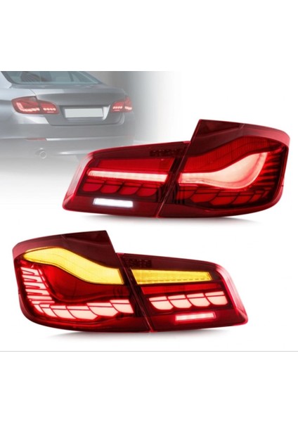 Bmw 5 Serısı F10 Dragon LED Stop - Kırmızı